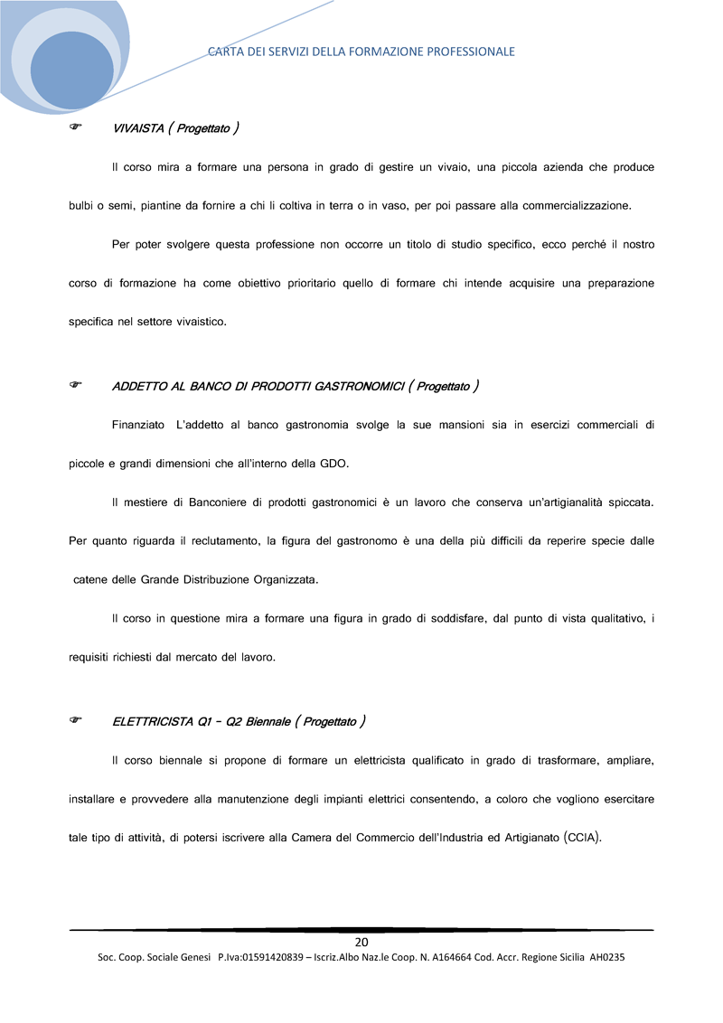 Carta Servizi pag.20
